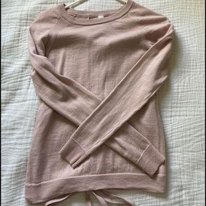 Lululemon Tied To You Sweater Size 2